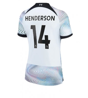 Liverpool Jordan Henderson #14 Bortedrakt Kvinner 2022-23 Kortermet